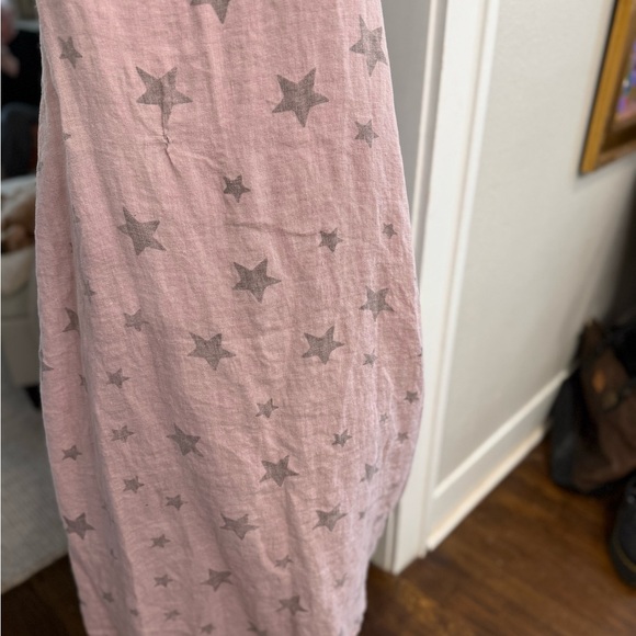 Magnolia Pearl Women's Mauve/Pink Star Tank Top Dress - Picture 3 of 3